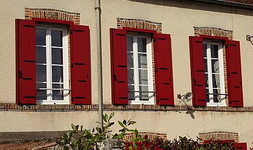 Volets battants classiques Volets battants classique à Contre penture