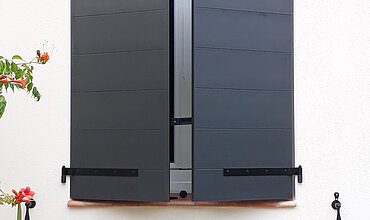 Volets battants épurés Volet tendance ALU épuré