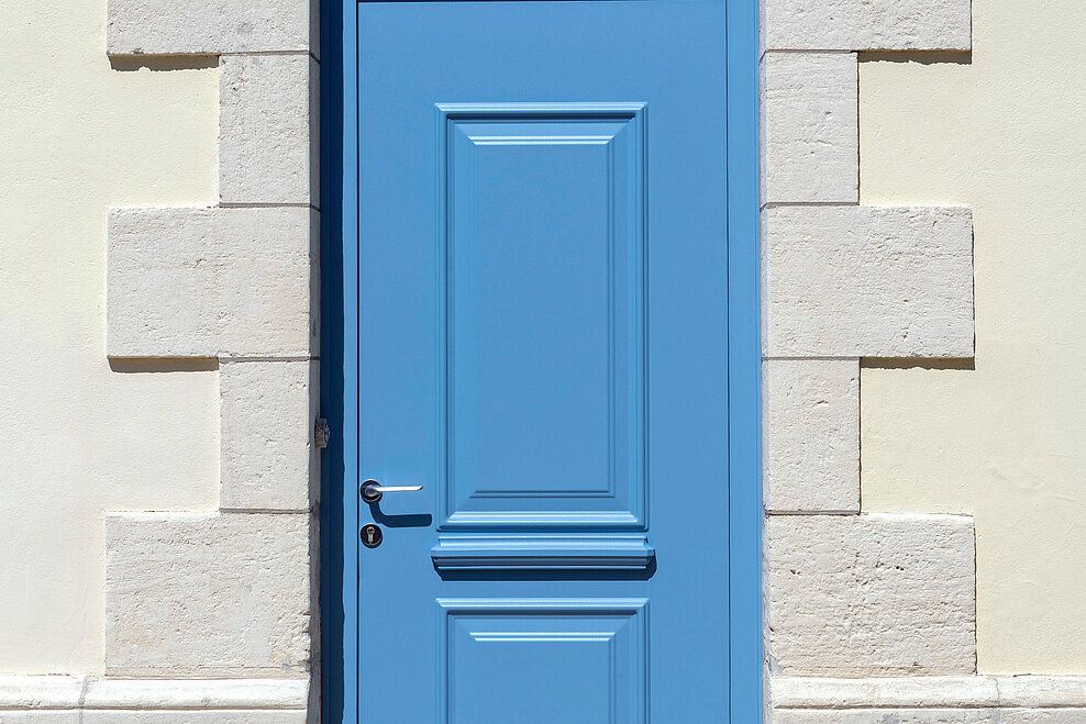 Porte d'entrée Aluminium Classique ligne Saline