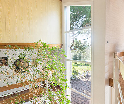 Vue intérieur fenêtre Tradition ALU