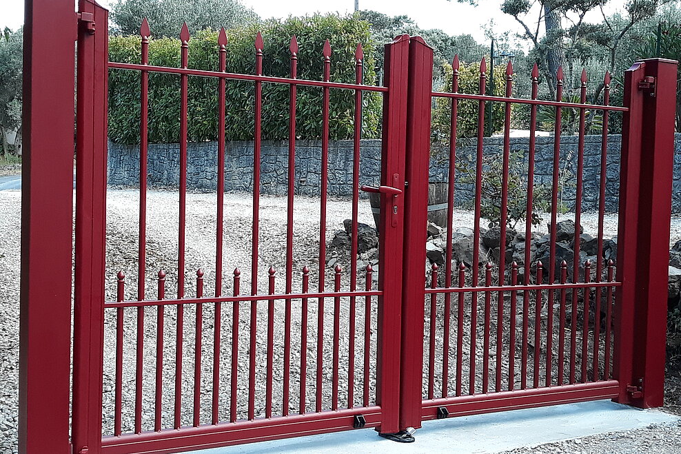 Portail Aluminium Rétro