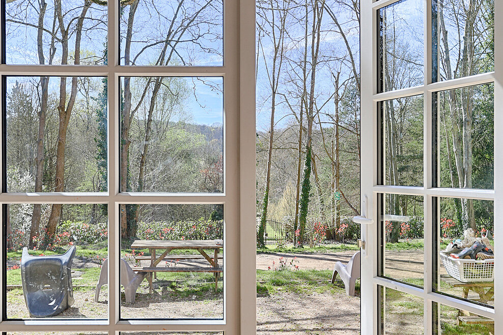 Porte-fenêtre Bois IntenS 68 mm Classique