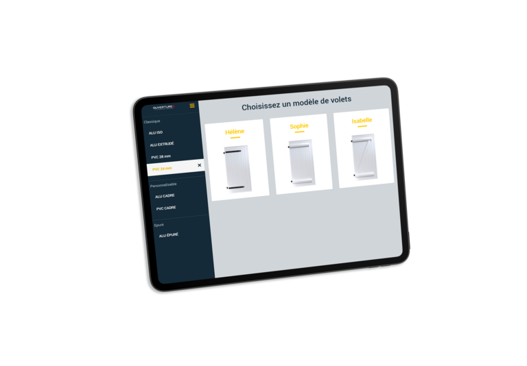 configurateur volet