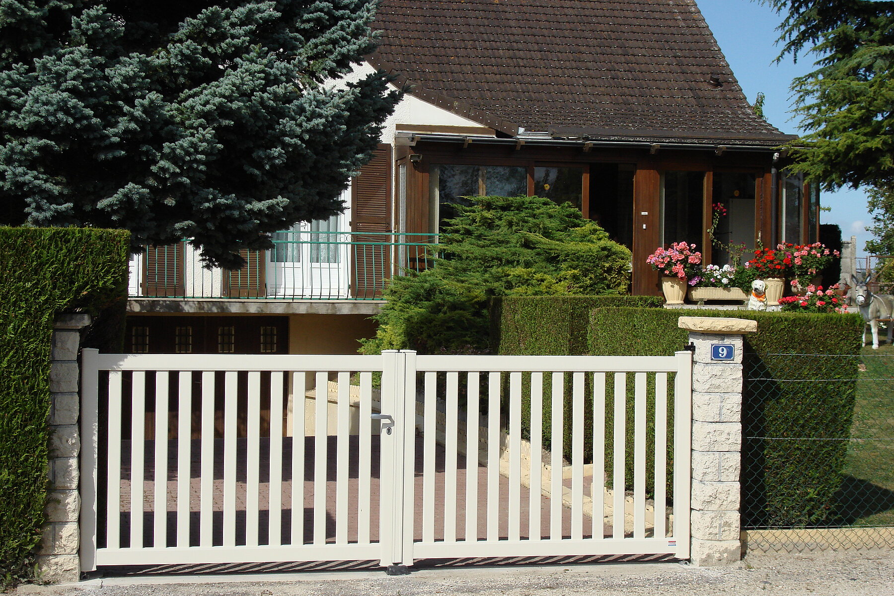 Vignette Portail Aluminium Classique