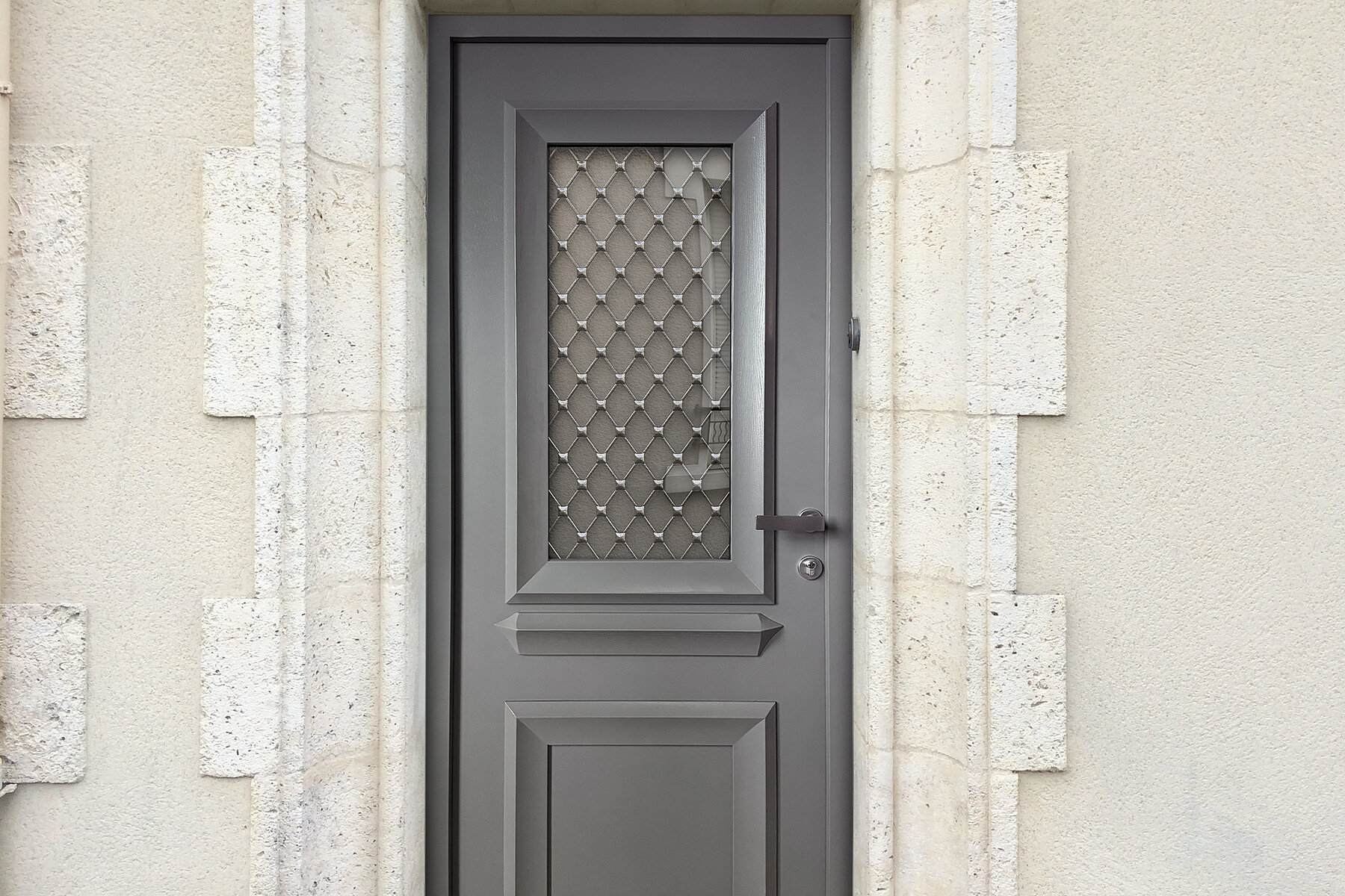 Vignette Porte d'entrée Aluminium Néo Classique ligne Diva