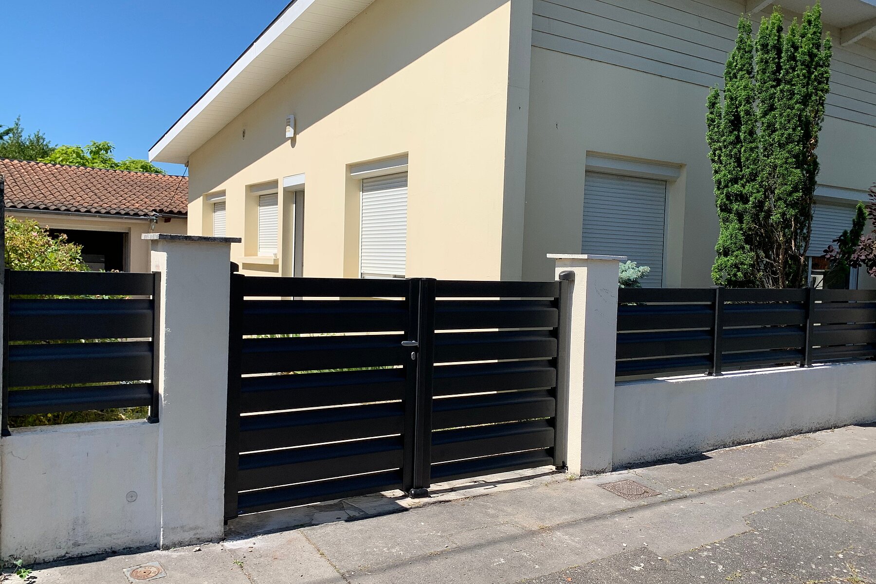 Vignette Portail Aluminium Epure