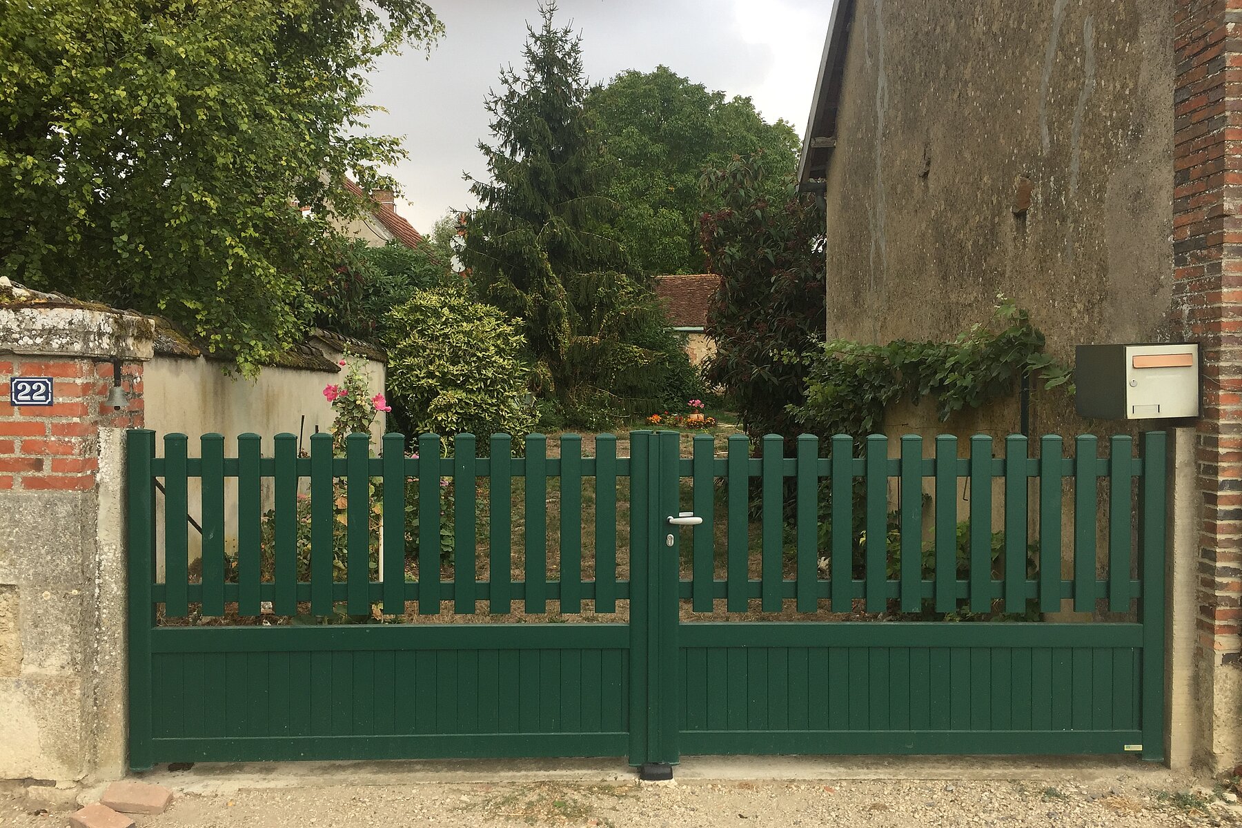 Vignette Portail Aluminium Classique