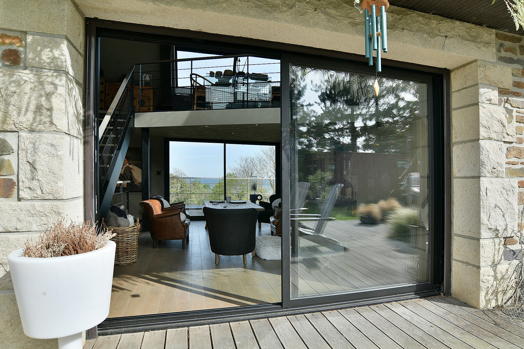 Vignette Baie vitrée aluminium RadianS coulissante