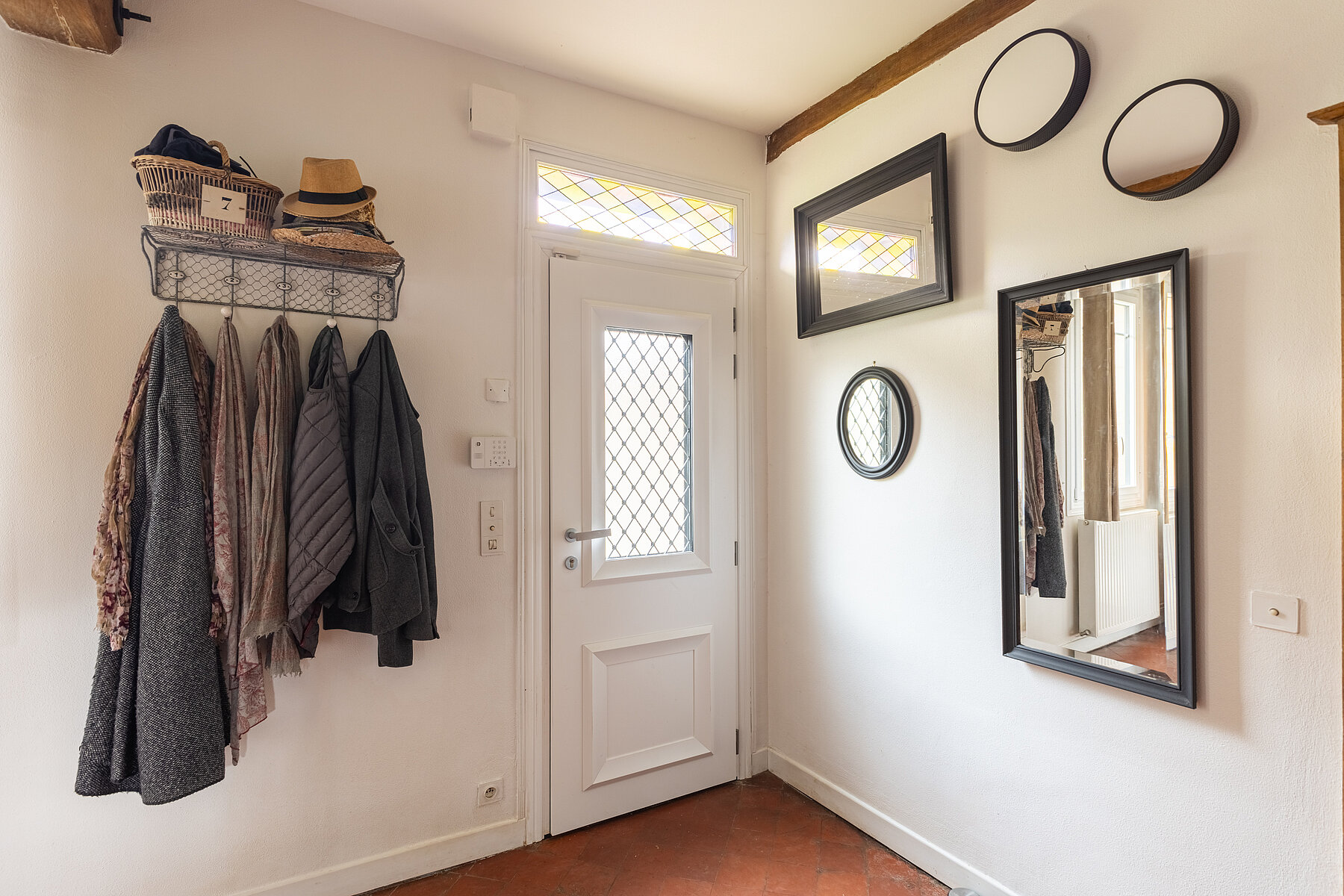 Vignette Porte d'entrée Aluminium Néo Classique ligne Divine