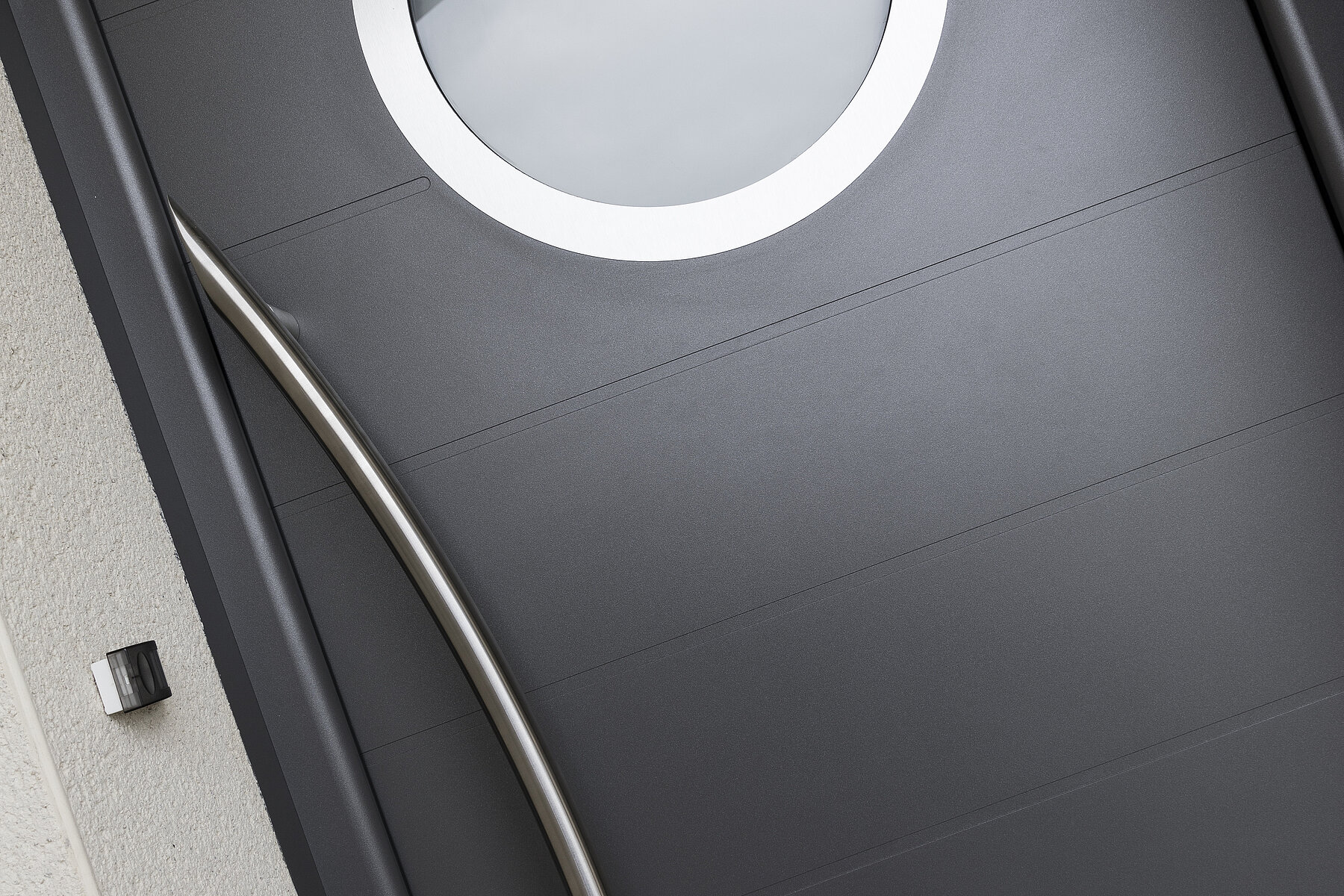 Vignette Porte d'entrée Aluminium Contemporaine ligne Hublot