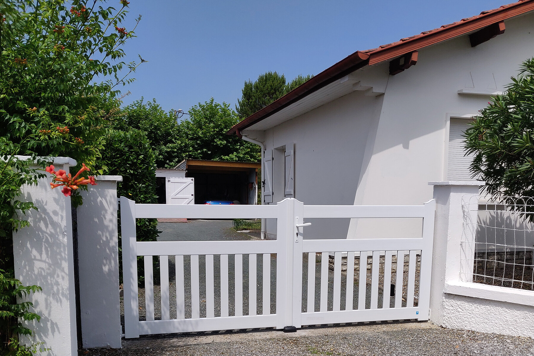Vignette Portail PVC Classique
