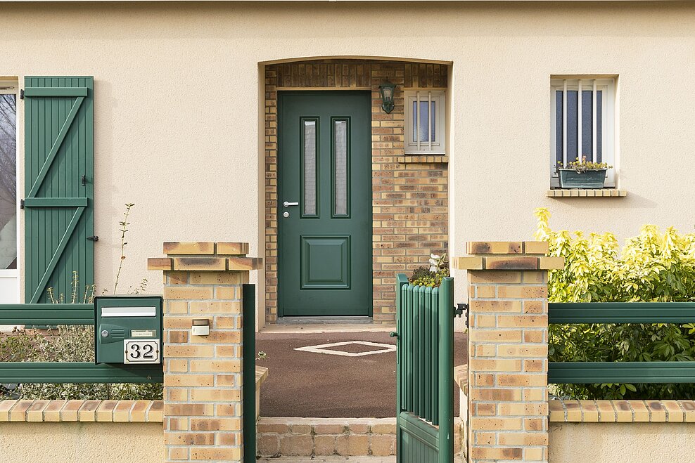 Porte d'entrée Aluminium Classique ligne Navarre