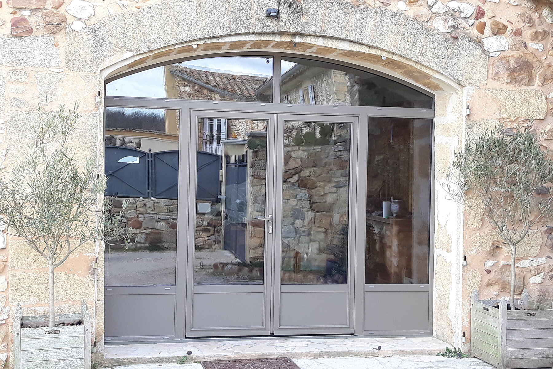 Vignette Porte-fenêtre Aluminium Tradition ouvrant traditionnel Classique
