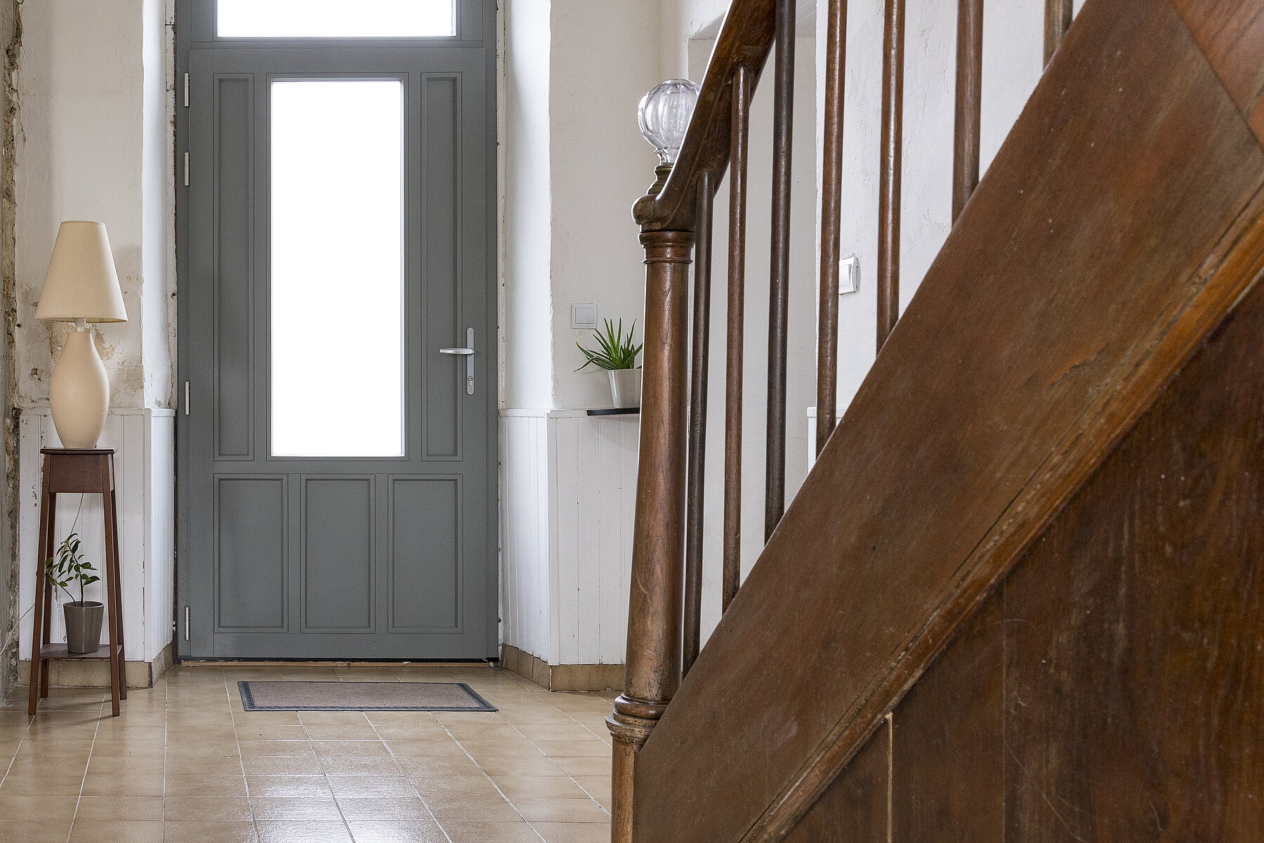 Vignette Porte d'entrée PVC Créative classique ligne Tiers