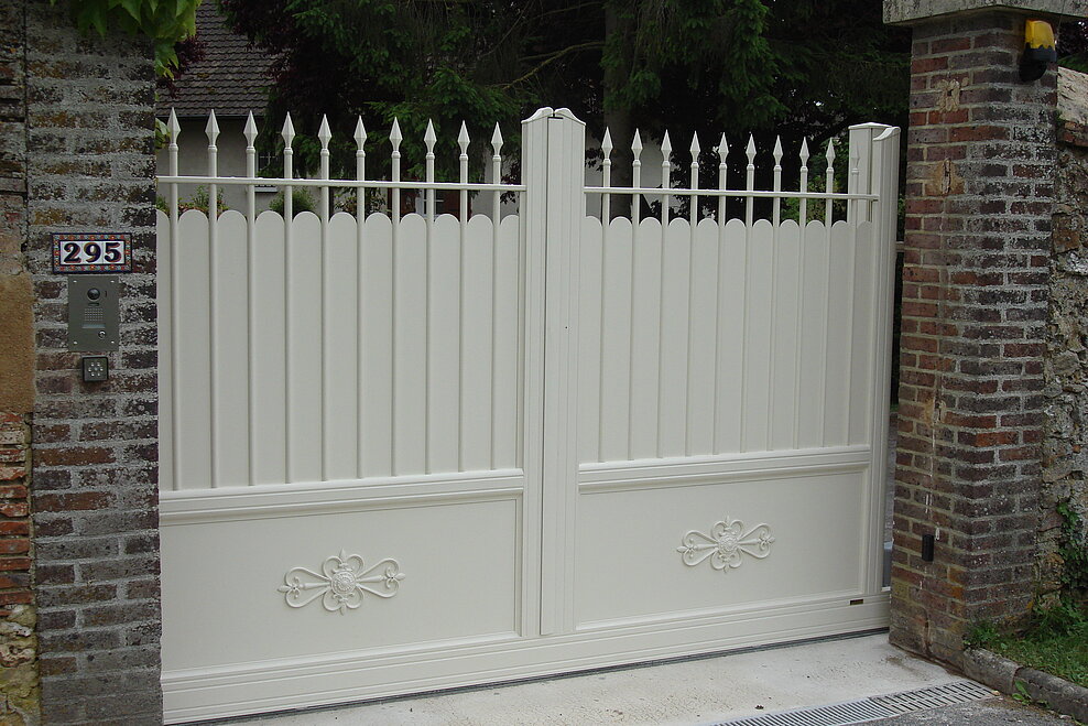 Portail Aluminium Rétro