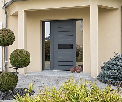 porte d'entrée alu