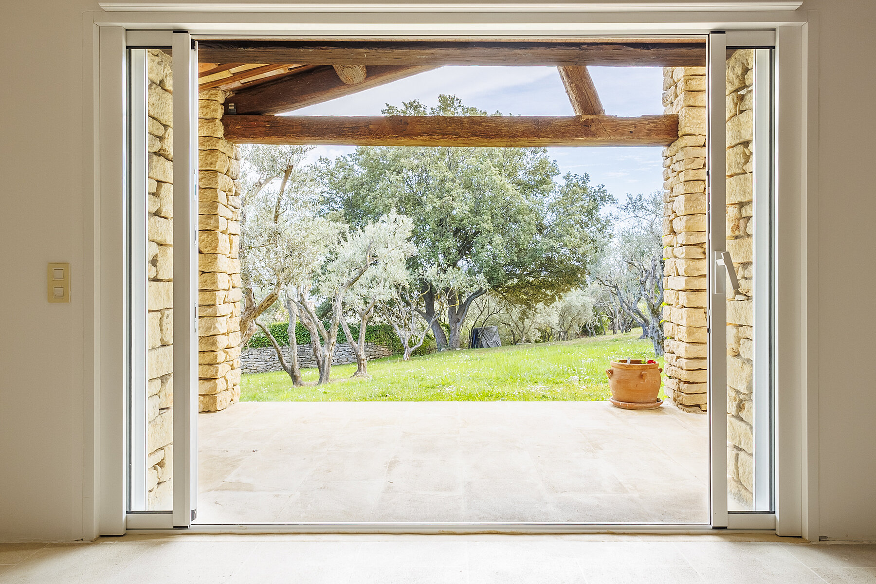 Vignette Porte-fenêtre Aluminium RadianS galandage Contemporain