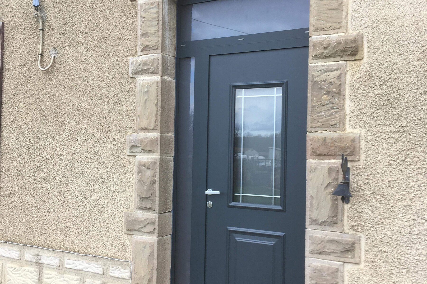 Vignette Porte d'entrée Aluminium Classique ligne Calabre