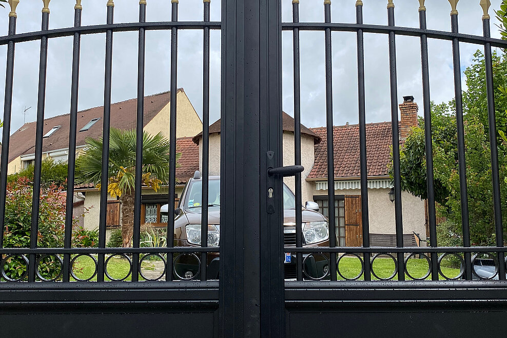 Portail Aluminium Rétro