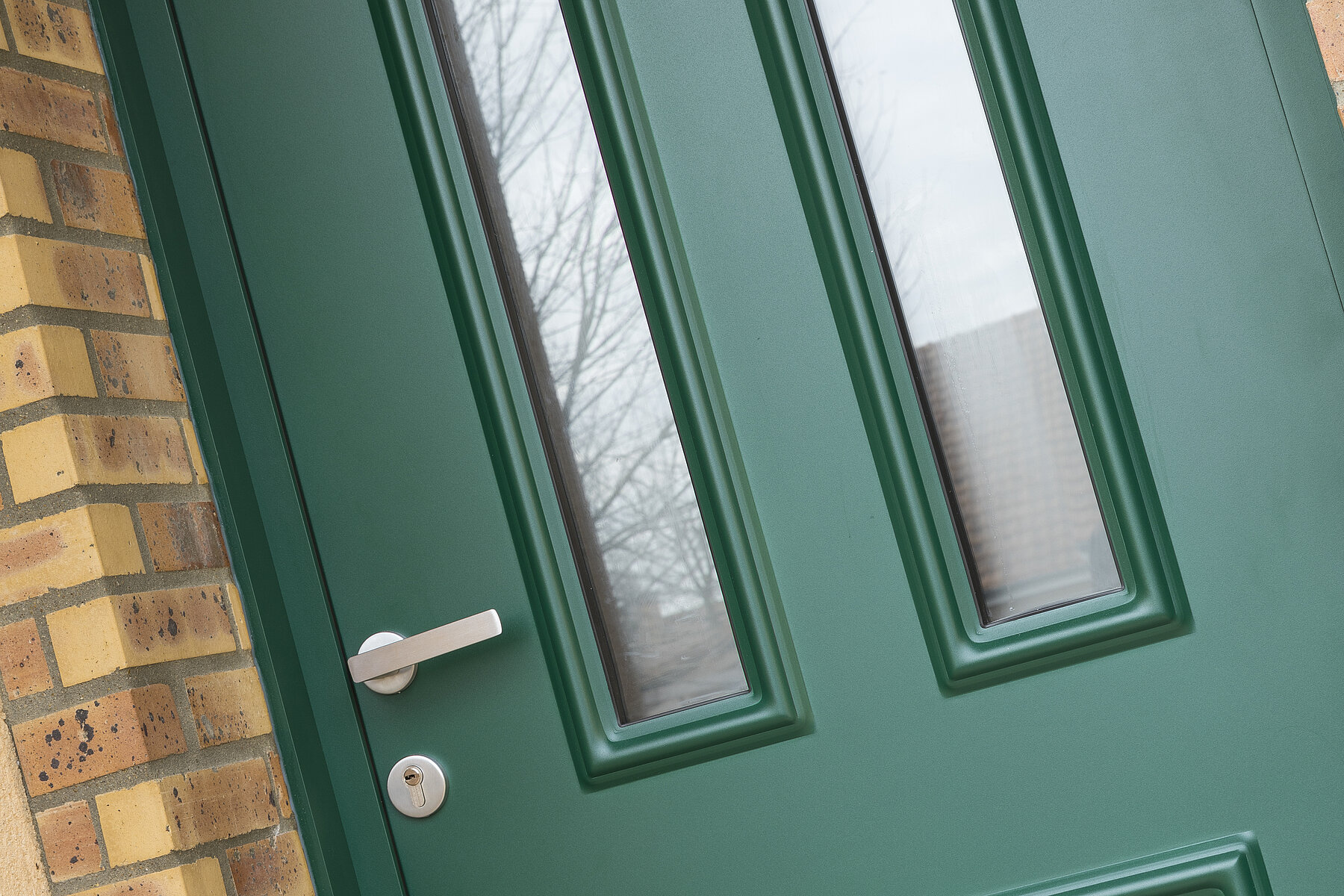 Vignette Porte d'entrée Aluminium Classique ligne Navarre