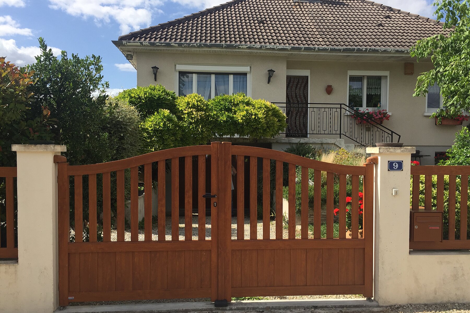 Vignette Portail Aluminium Classique