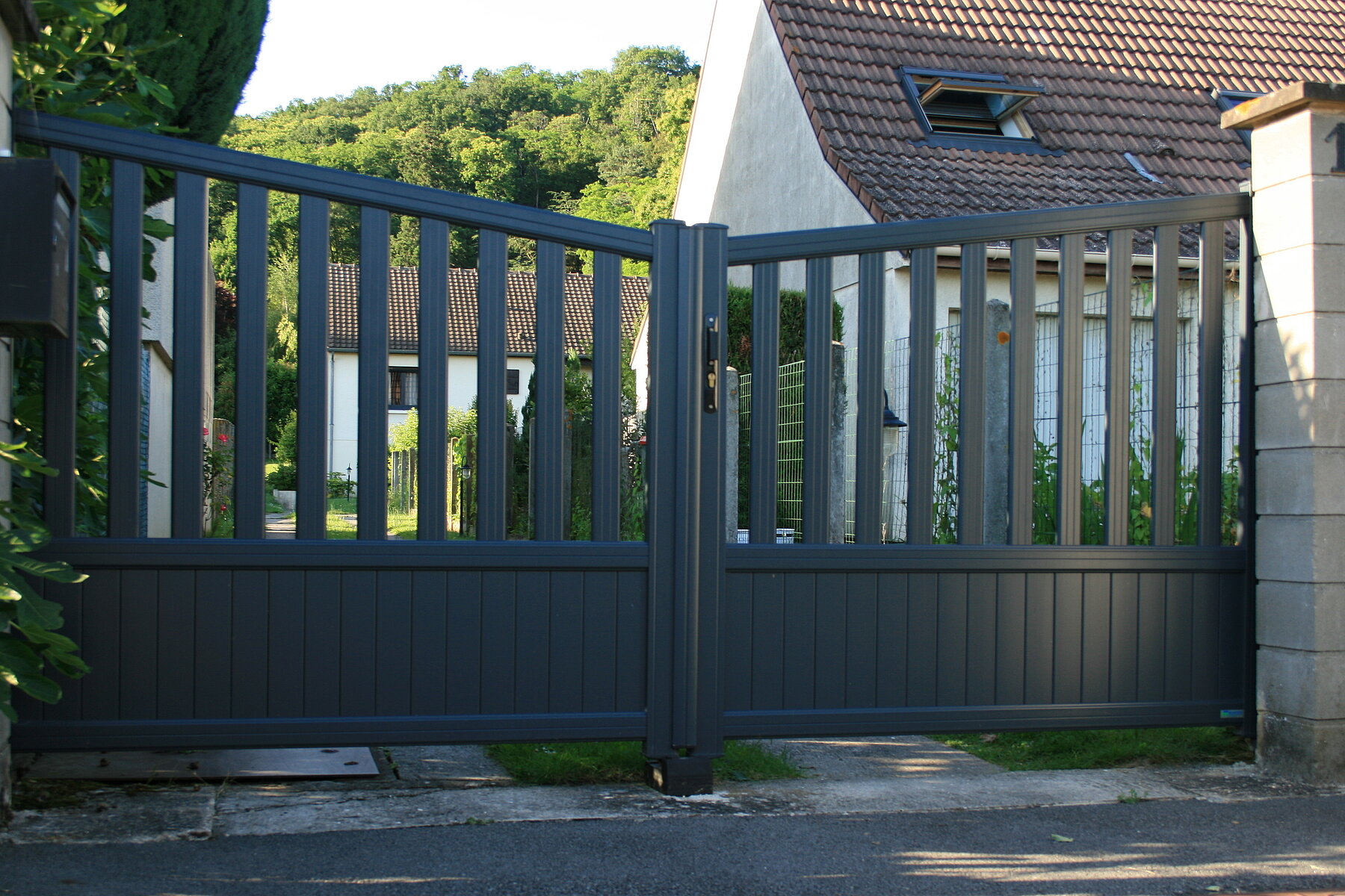 Vignette Portail Aluminium Classique