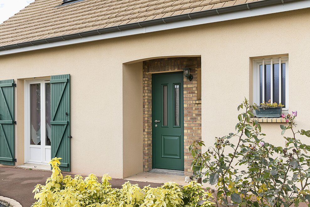 Porte d'entrée Aluminium Classique ligne Navarre